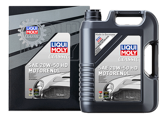 Liqui Moly Classic Motor oil SAE 20W-50 HD - 5 Litres | LRT Lubricants Shop