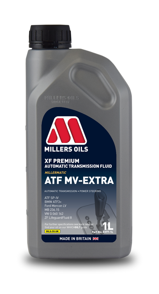 Millers XF Premium ATF MV-Extra Transmission Fluid - 1 Litre | LRT Lubricants Shop