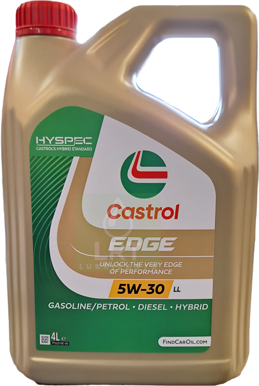 Castrol Edge 5W-30 LL Engine Oil - 4 Litres | LRT Lubricants Shop