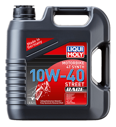 Liqui Moly Motorbike 4T 10W-40 Street Race Engine Oil | LRT Lubricants Shop