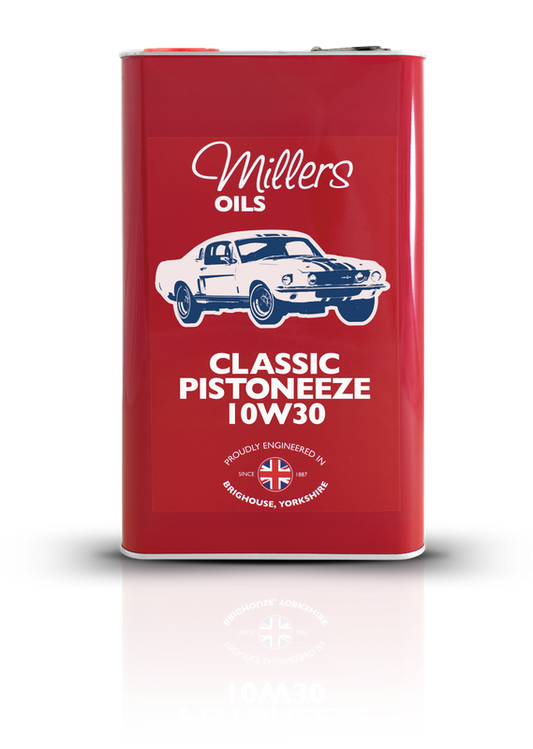 Millers Classic Pistoneeze 10W-30 Engine Oil - 5 Litres | LRT Lubricants Shop