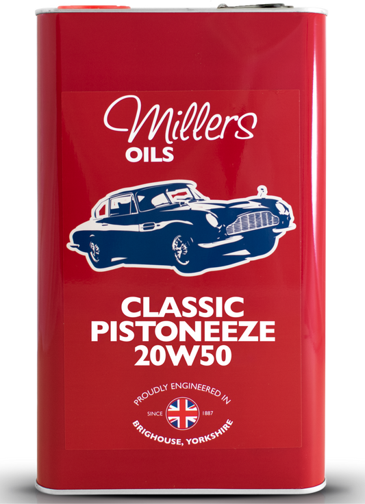 Millers Classic 20W-50 Engine Oil - 5 Litres | LRT Lubricants Shop