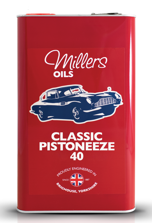 Millers Classic Pistoneeze 40 Engine Oil - 5 Litres