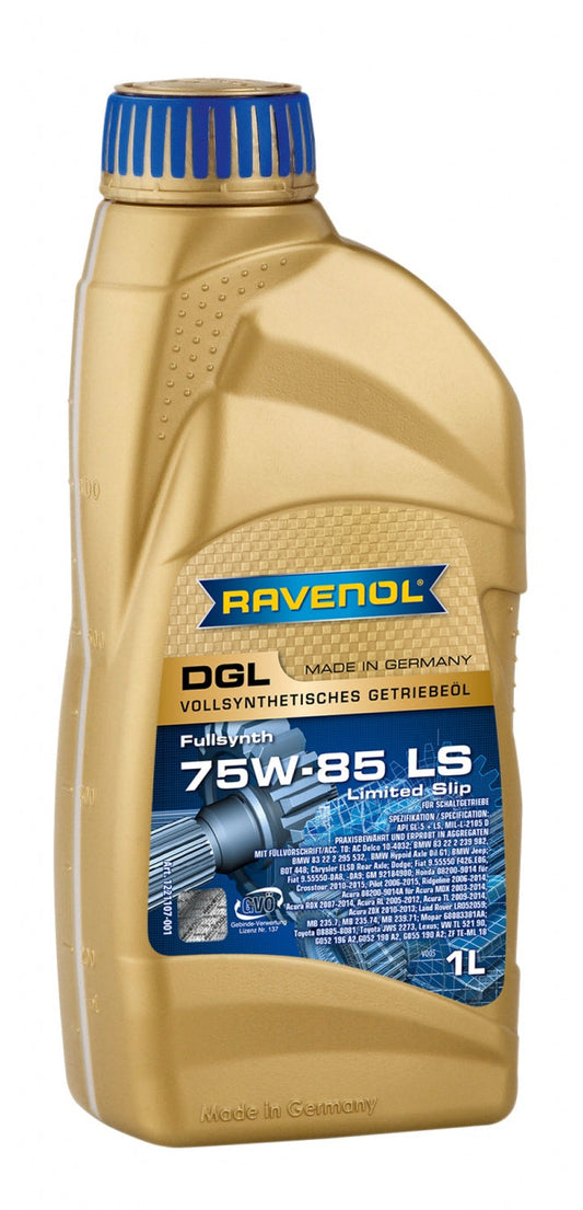 Ravenol DGL 75W-85 GL-5 LS Transmission Fluid - 1 Litre | LRT Lubricants Shop