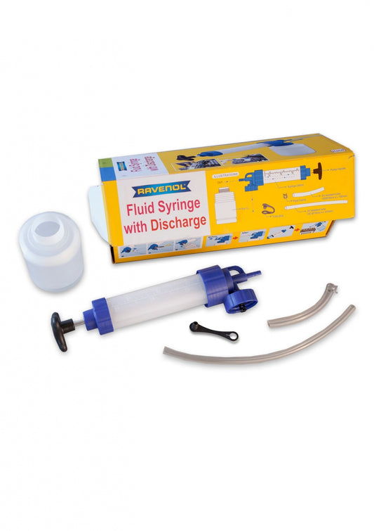Ravenol Fluid Syringe with Discharge 1L | LRT Lubricants Shop