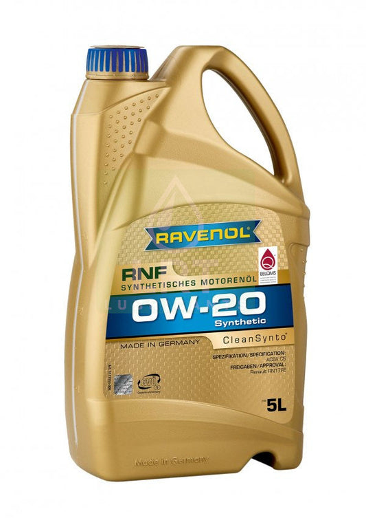 Ravenol RNF 0W-20 Engine Oil - 5 Litres | LRT Lubricants Shop