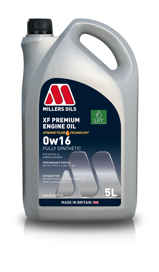 Millers XF Premium 0W-16 Engine Oil - 5 Litres