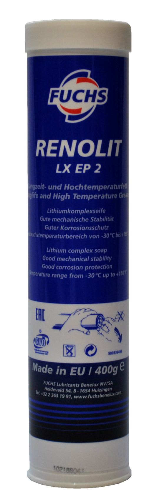 Fuchs Renolit LX EP2 Complex Grease - LRT Lubricants