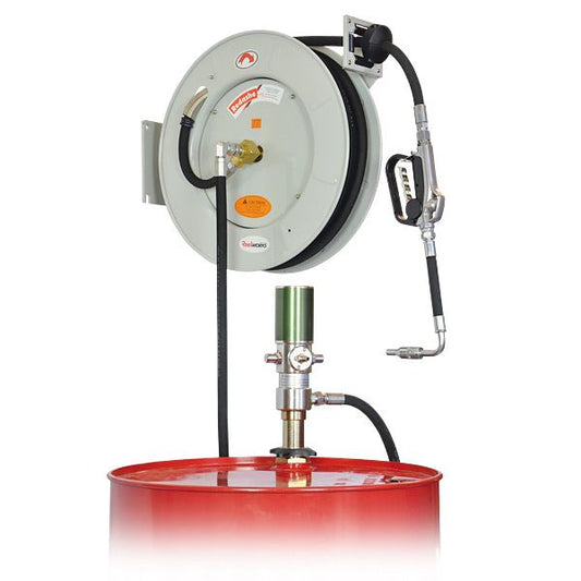 Lubeworks C808-OKDD wall mount oil dispensing system | LRT Lubricants Shop