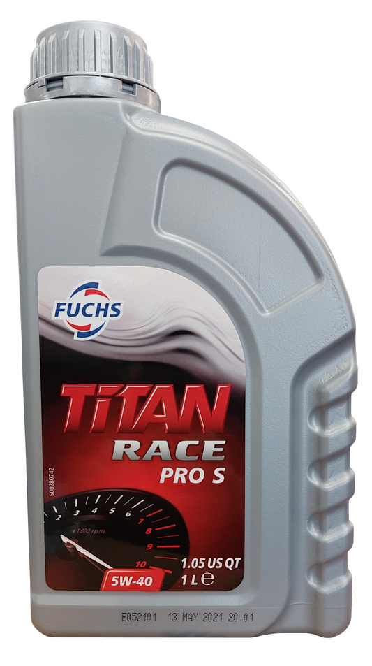 Fuchs Titan Race Pro S 5W-40 1 Litre | LRT Lubricants Shop