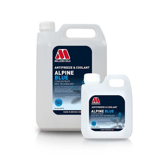 Millers Alpine Antifreeze & Coolant Concentrate Blue - 20 Litres