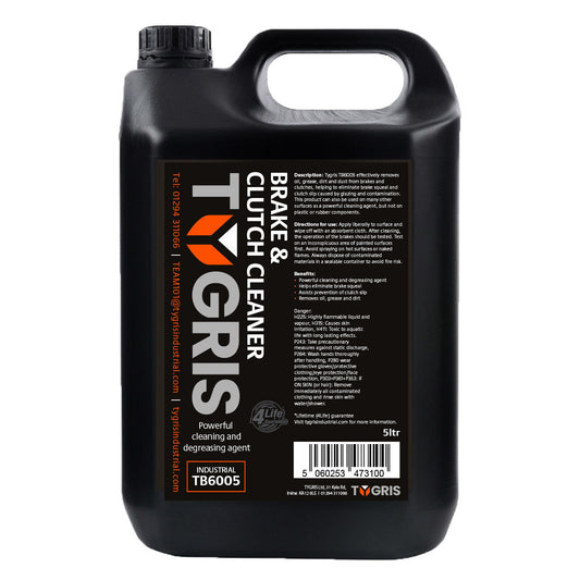 Tygris Brake and Clutch Cleaner - 5 Litres | LRT Lubricants Shop