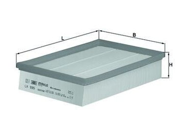Mahle LX 935 Air Filter | LRT Lubricants Shop