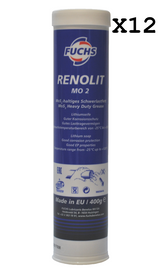 Fuchs Renolit MO 2 Molybdenum Grease - 400g Cartridges