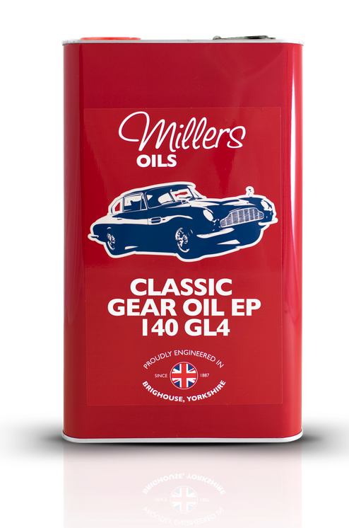 Millers Classic EP 140 GL4 Gear Oil - 5 Litres | LRT Lubricants LTD