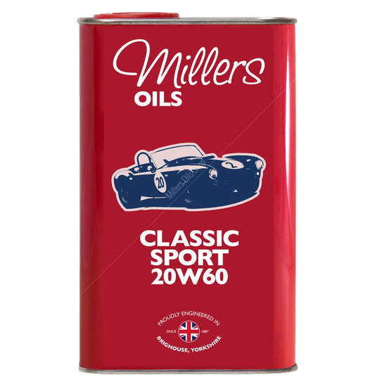 Millers Classic Sport 20W-60 - 5L | LRT Lubricants Shop