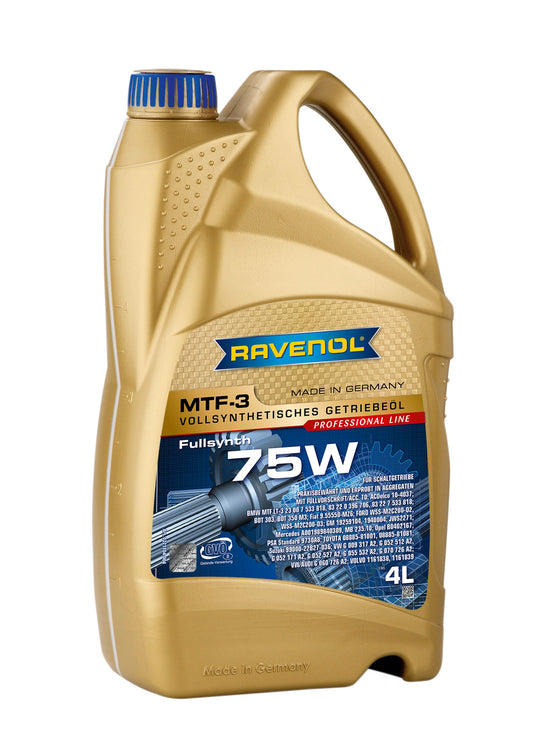 Ravenol MTF-3 75W Transmission Fluid - 4 Litres | LRT Lubricants Shop