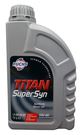 Fuchs Titan Supersyn 5W-40 Engine Oil - 1 Litre | LRT Lubricants Shop