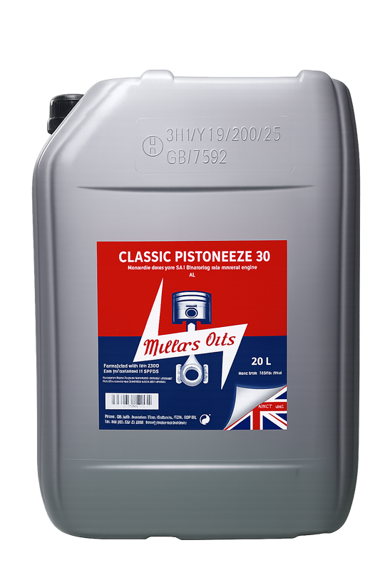 Millers Classic Pistoneeze 30 Engine Oil - 20 Litres
