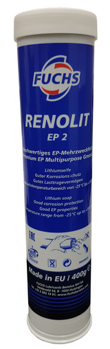 Fuchs Renolit EP 2 Multi-purpose Grease - 400g Cartridges | LRT Lubricants Shop