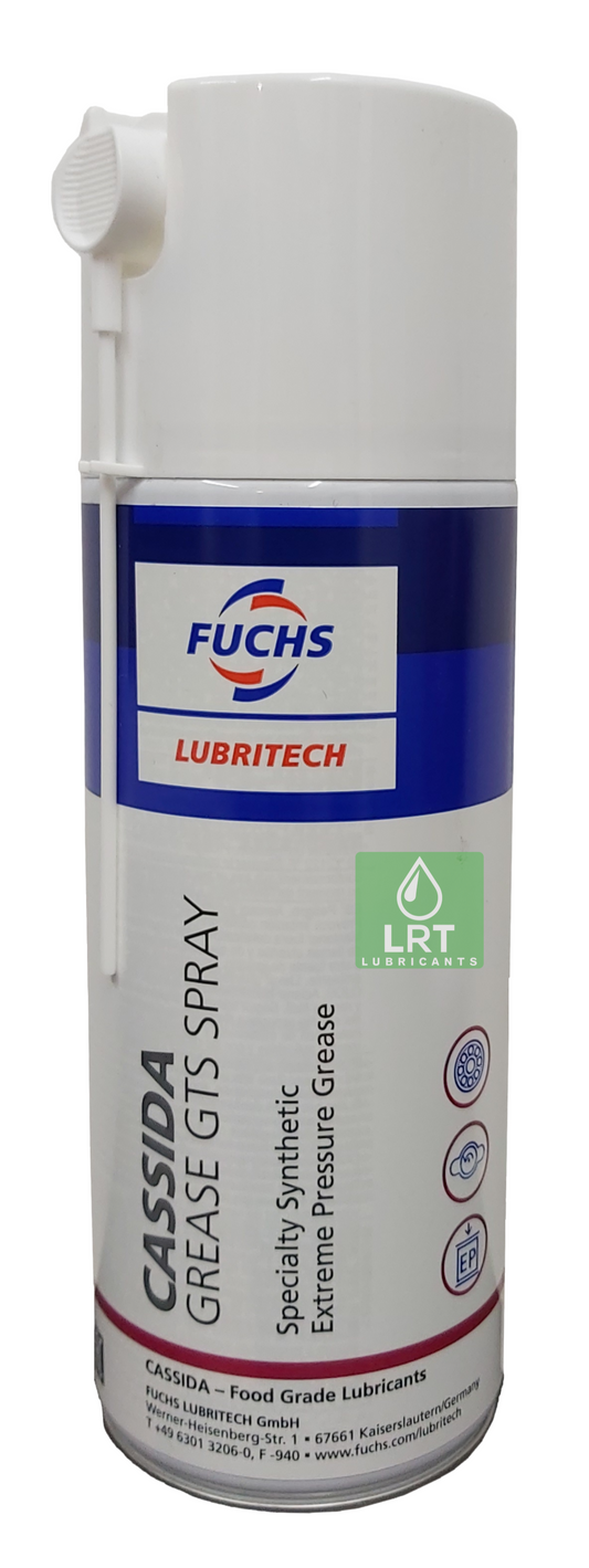 Fuchs Cassida Grease GTS Food Safe Spray Grease - 400ml | LRT Lubricants Shop