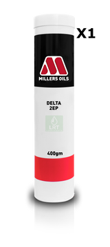 Millers Delta 2EP Multi-purpose EP 2 Grease - 400g Cartridges