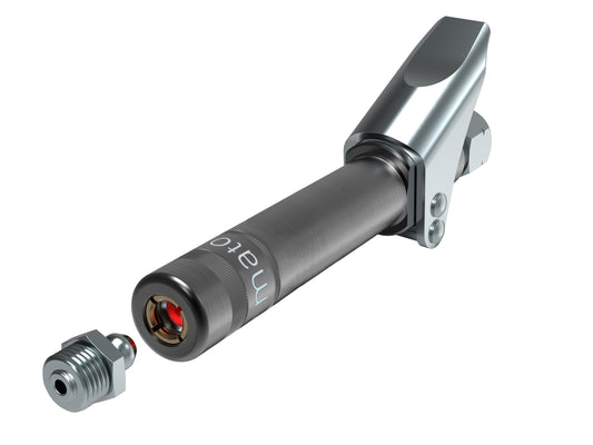 Safe Lock Quick Disconnect Grease Coupler 1/8" BSP Long | LRT Lubricants Shop