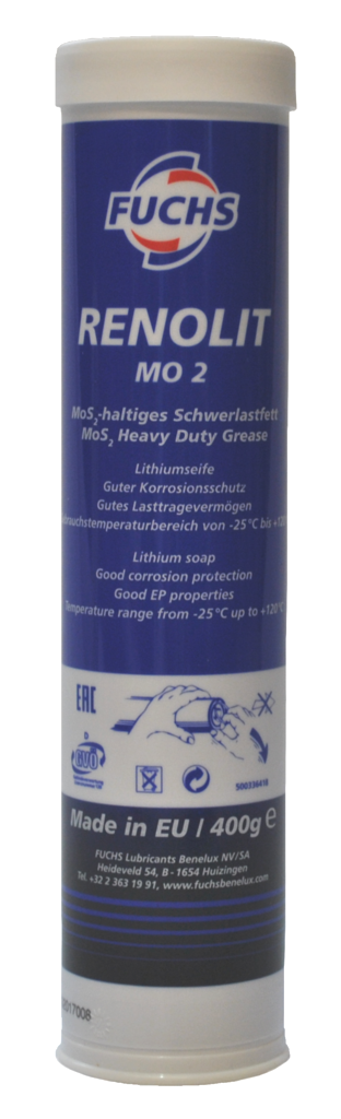 Fuchs Renolit MO 2 Molybdenum Grease - 400g Cartridges | LRT Lubricants Shop