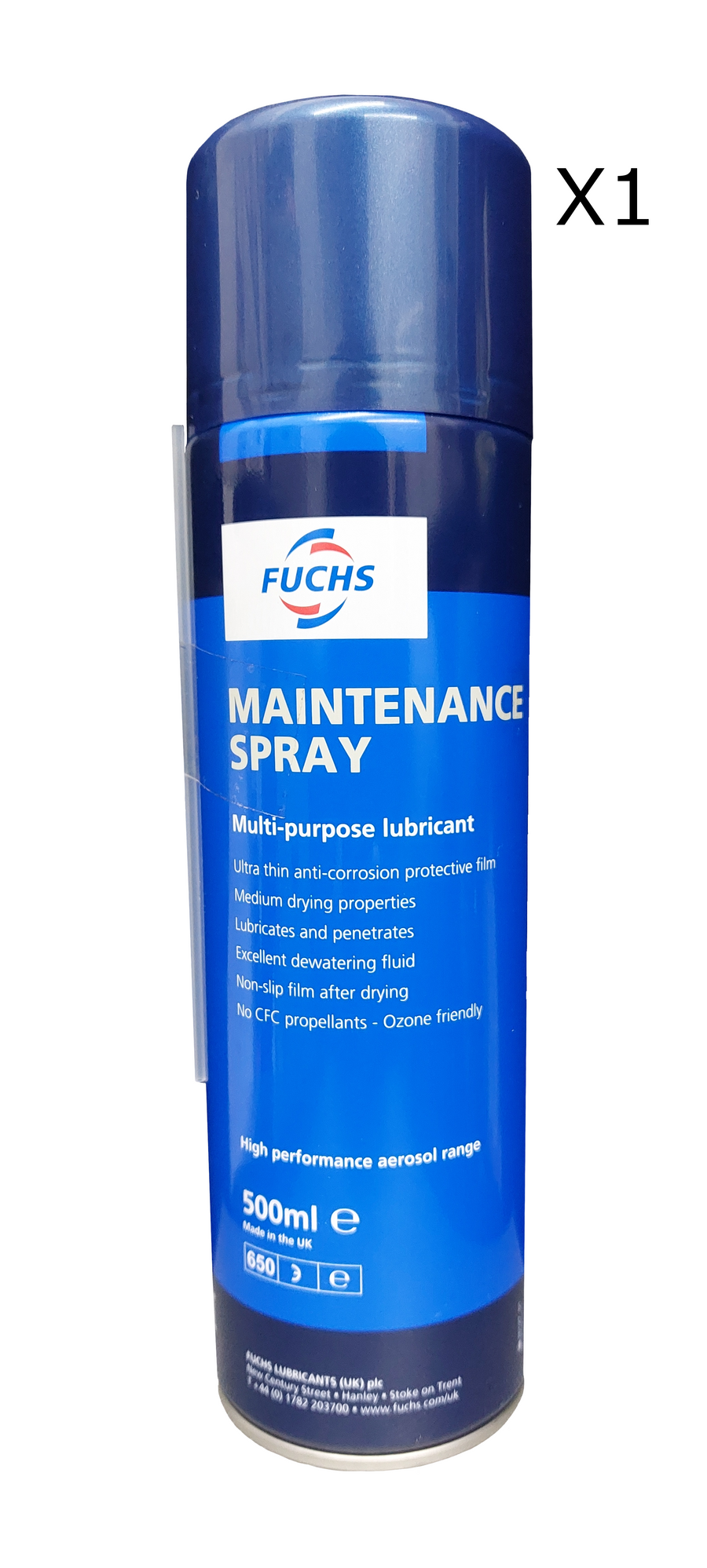 Fuchs Maintenance Spray - 500ml Aerosol | LRT Lubricants Shop