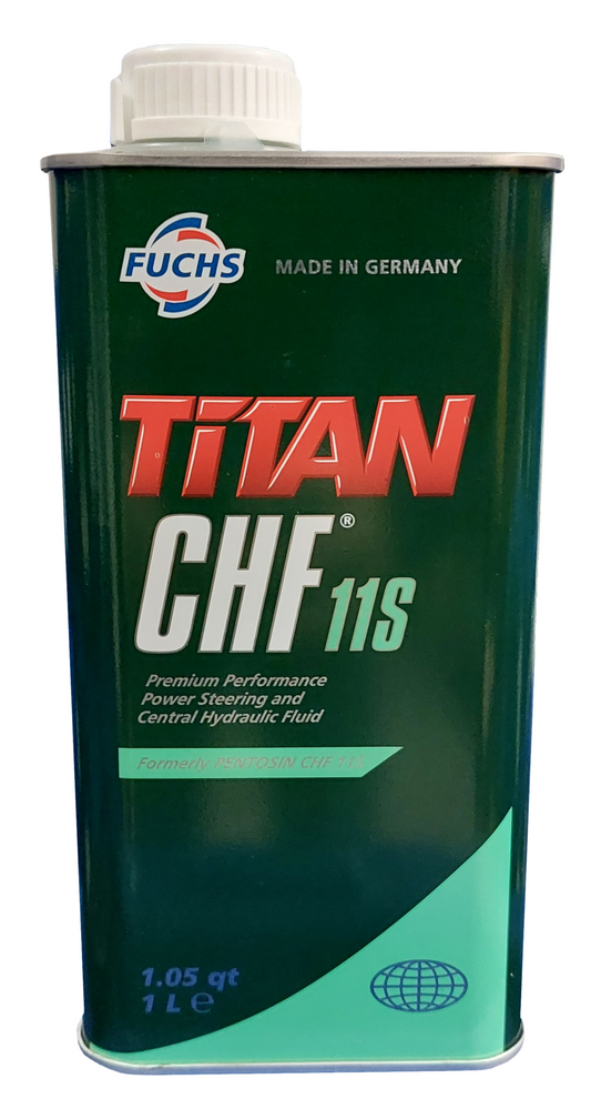 Fuchs Titan CHF 11S Premium Power Steering and Central Hydraulic Fluid - 1L | LRT Lubricants Shop