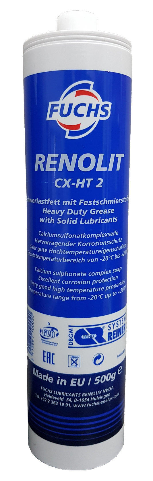 Fuchs Renolit CX-HT2 Calcium Grease 500g | LRT Lubricants Shop